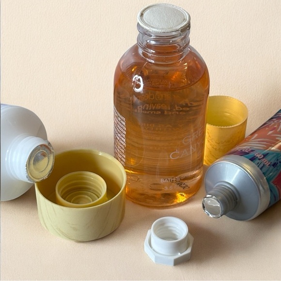 Bath & Body Bundle - Bath Salts, Foot Lotion, Shower Gel, Hand Cream & Rose Oil - Picture 2 of 7